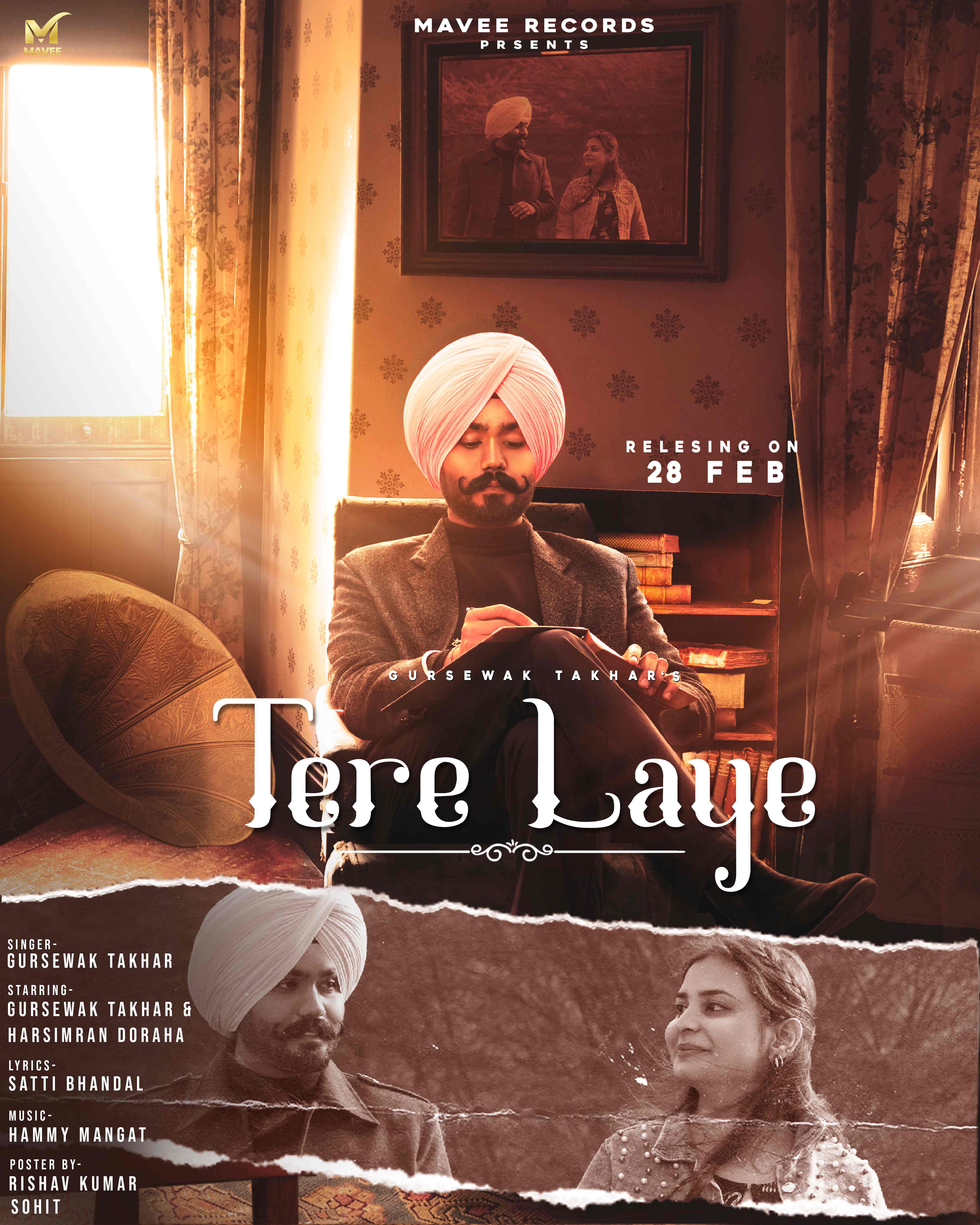 TERE LAYI - GURSEWAK TAKHAR song cover