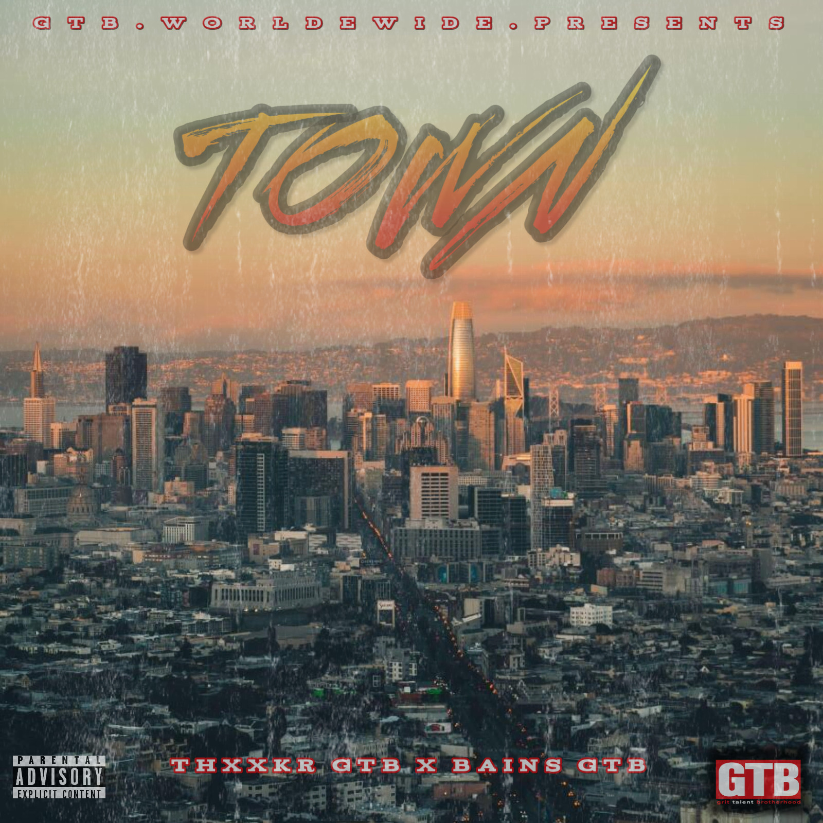 TOWN - THXXKR GTB  BAINS GTB song cover