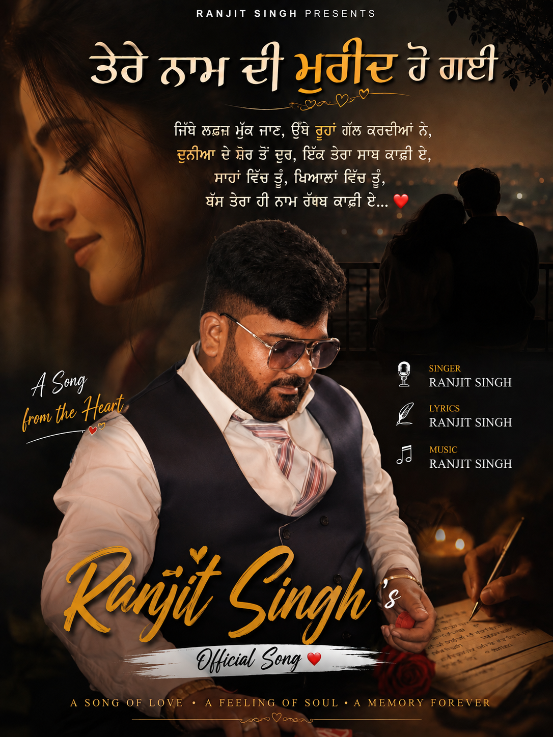 Tare name di murida ho gai - Ranjeet Rinku song cover