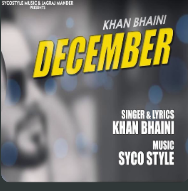 December - Khan bhani song cover
