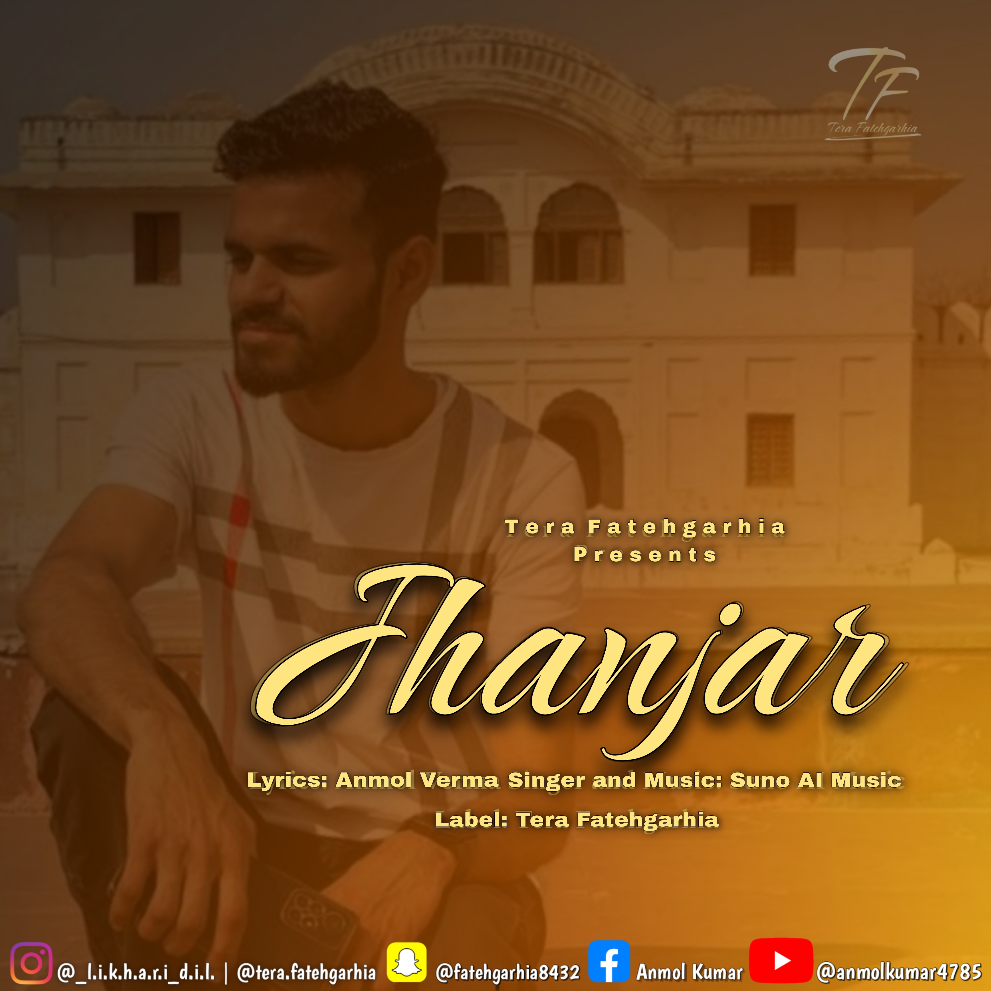 Jhanjar Bana Ke - Anmol Verma song cover