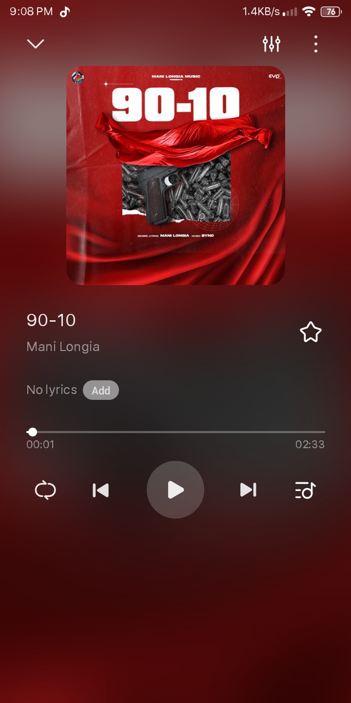 90-10 Mani longia